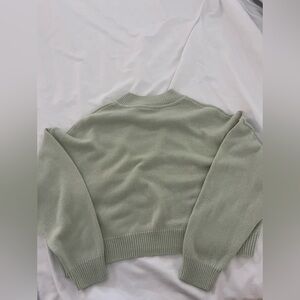 H&M green cardigan